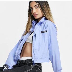 Berghaus Crop Wind Jacket in Lilac